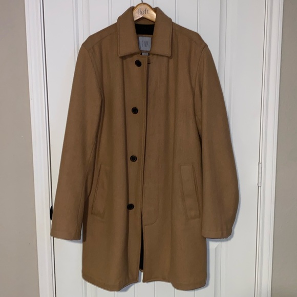 EUC Gap wool/nylon coat M Tall